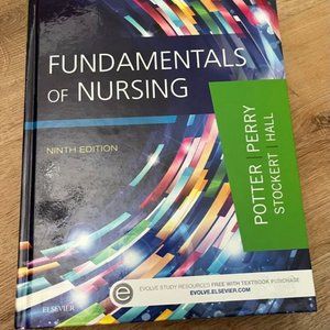 NEW Fundamentals of Nursing 9th Edition by Potter/Perry/Stockert/Hall Hardcover